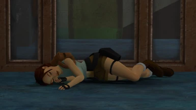 Lara sleeping