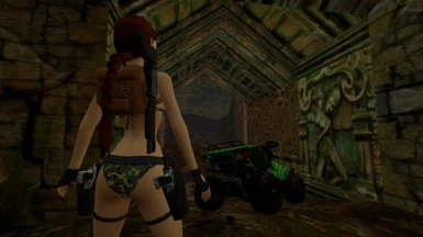 Lara's booty