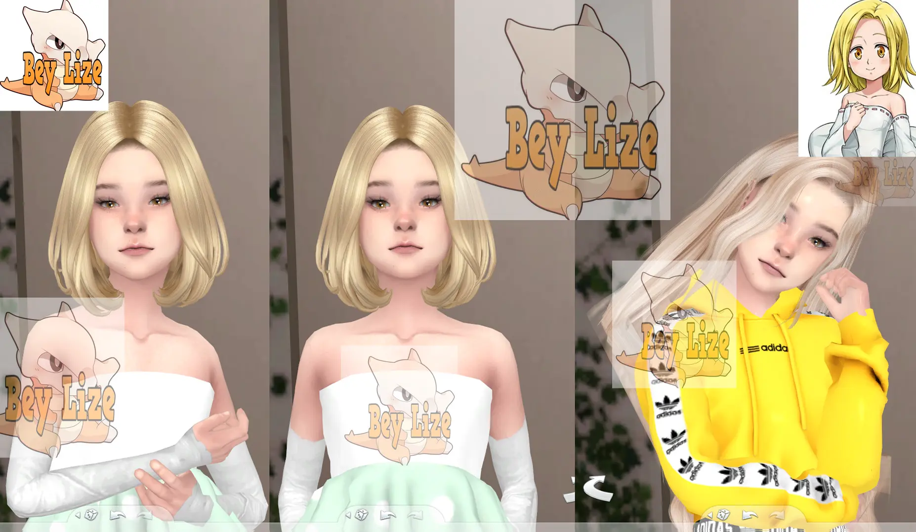 Elaine Nanatsu no taizai Sims 4 - SimCosplay img1 at The Sims 4 Nexus -  Mods and community