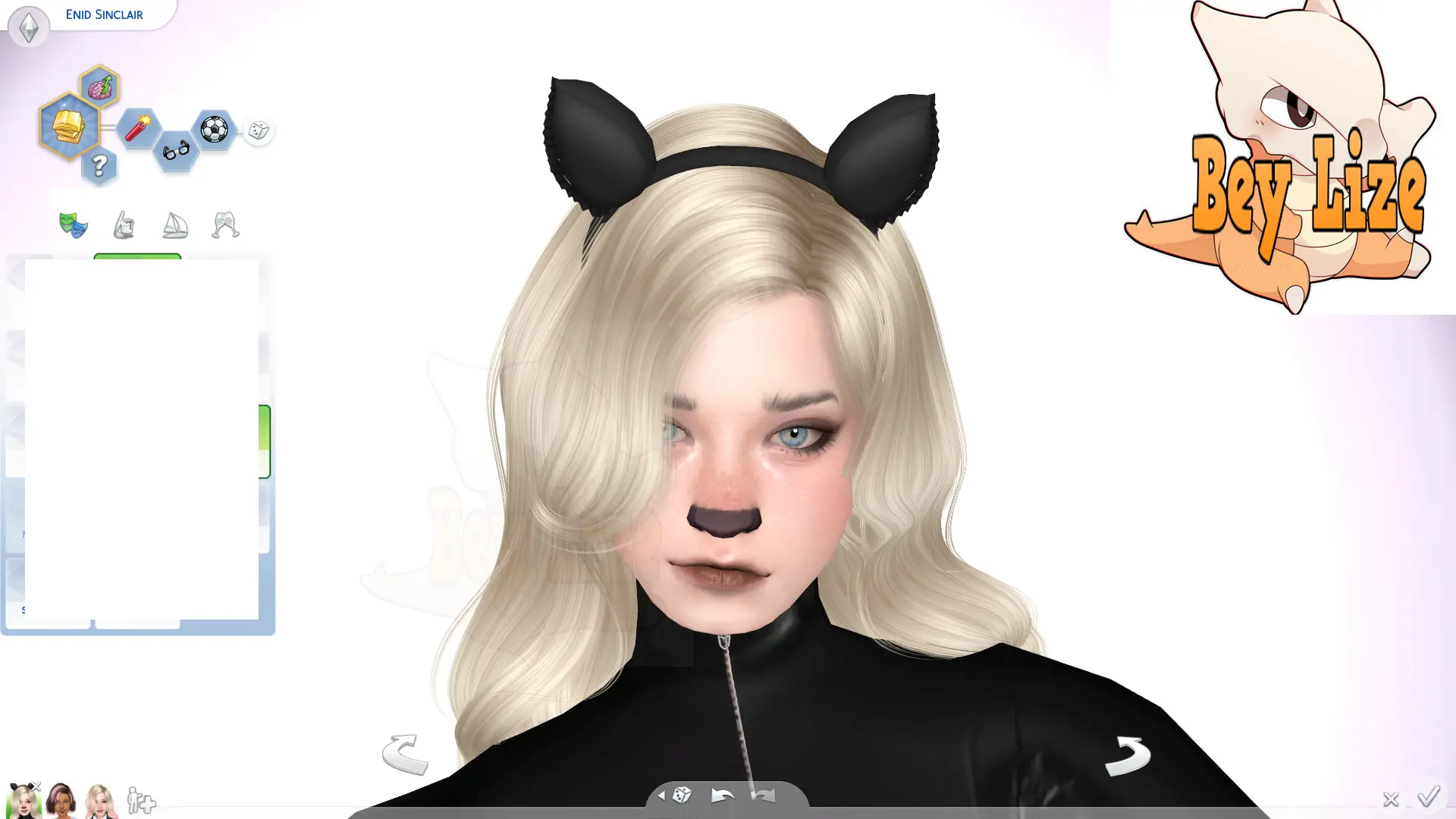 Enid Sinclair Cat suit sims 4 at The Sims 4 Nexus - Mods and community