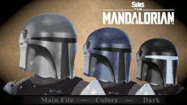Mandalorian Helmet CC Download
