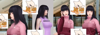 Sims 4 cosplay Hinata based in obsidian sims