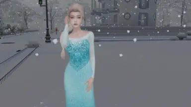 ELSA FROZEN SIMS 4 - SEMIREALISTIC VER