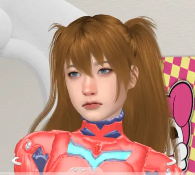 Asuka Evangelion Sims 4