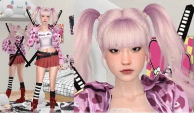 Perona One Piece Sims 4