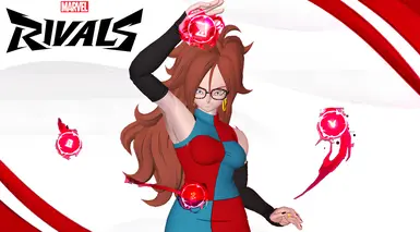 MOD REQUEST Android 21 Human over Scarlet Witch at Marvel Rivals