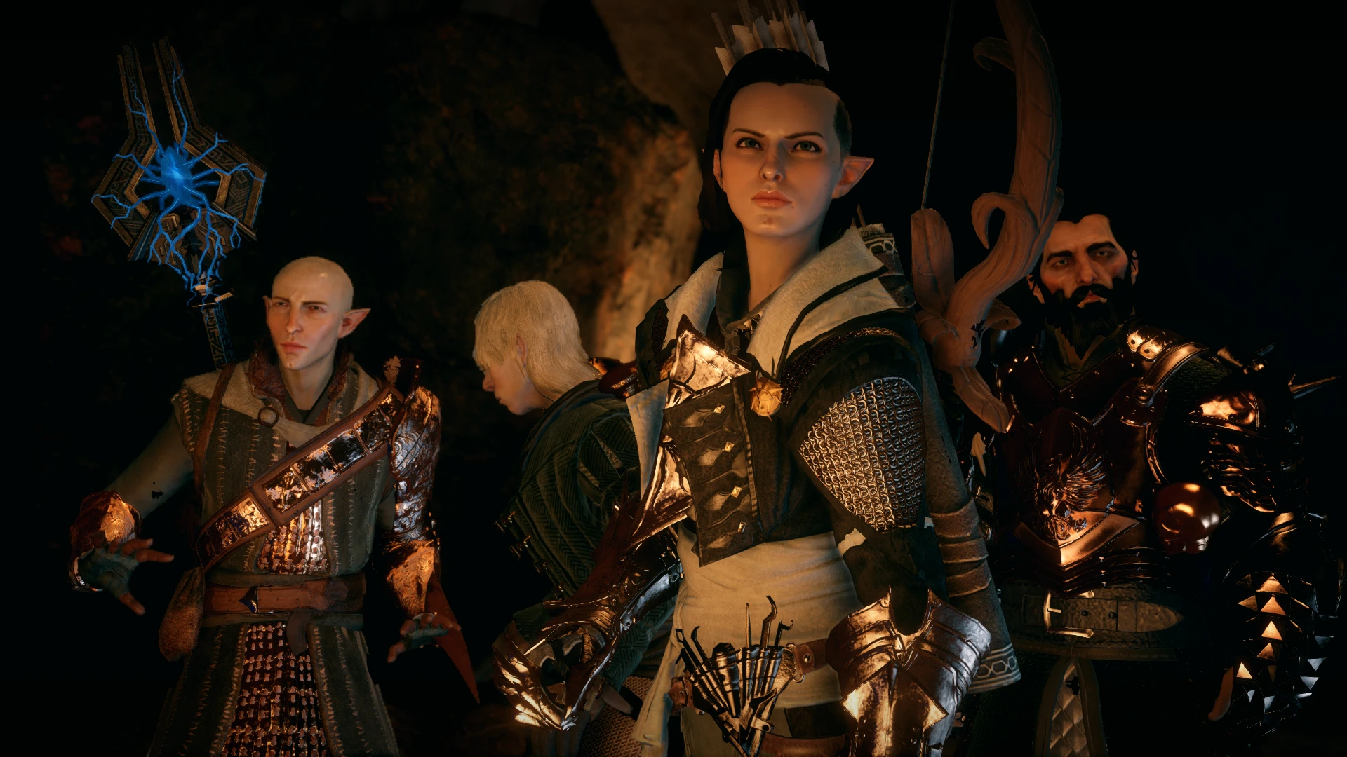 Inky and her favorite boys in the deep roads at Dragon Age: Inquisition ...