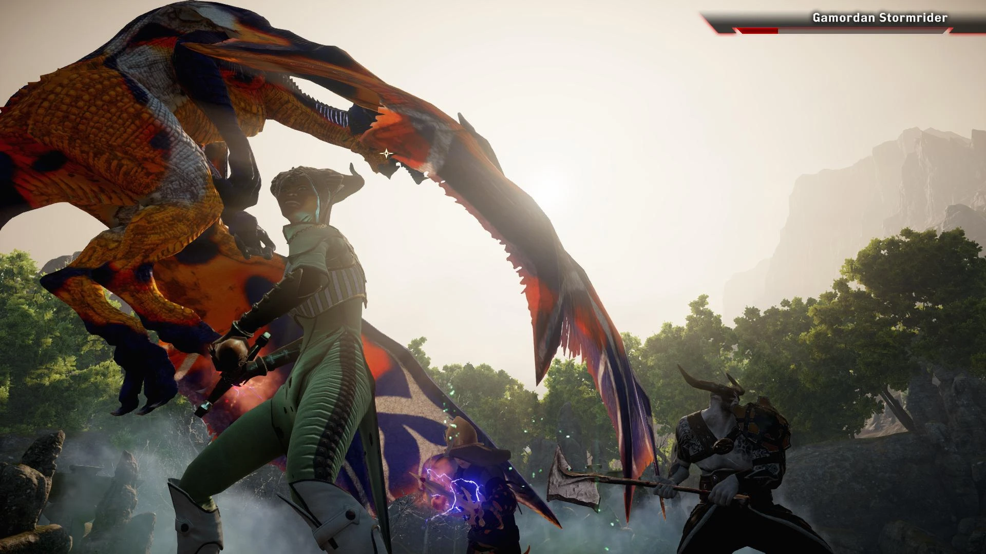 Gamordan Stormrider In Air At Dragon Age: Inquisition Nexus - Mods And 