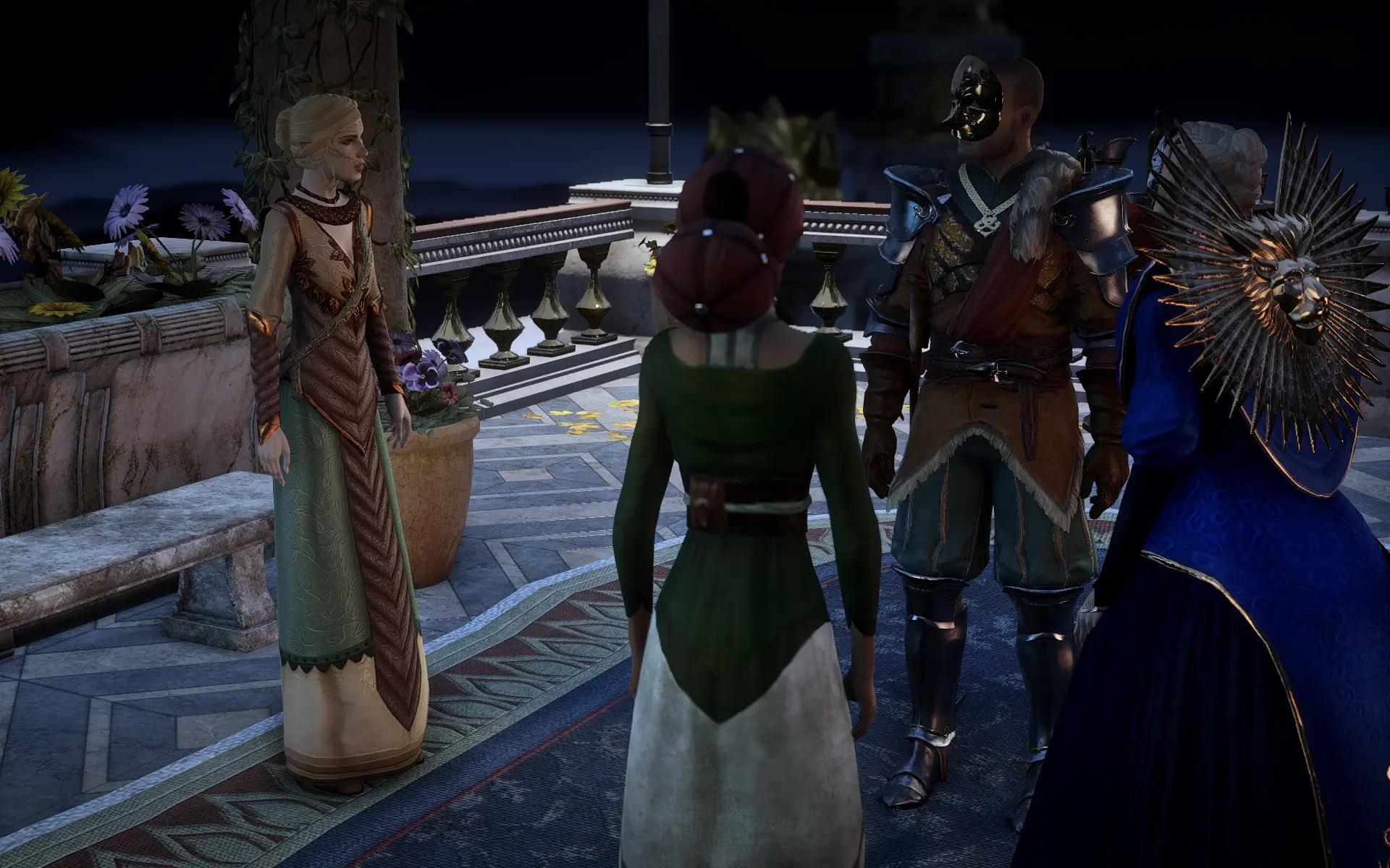 Verdant Wedding Dress at Dragon Age: Inquisition Nexus - Mods and community