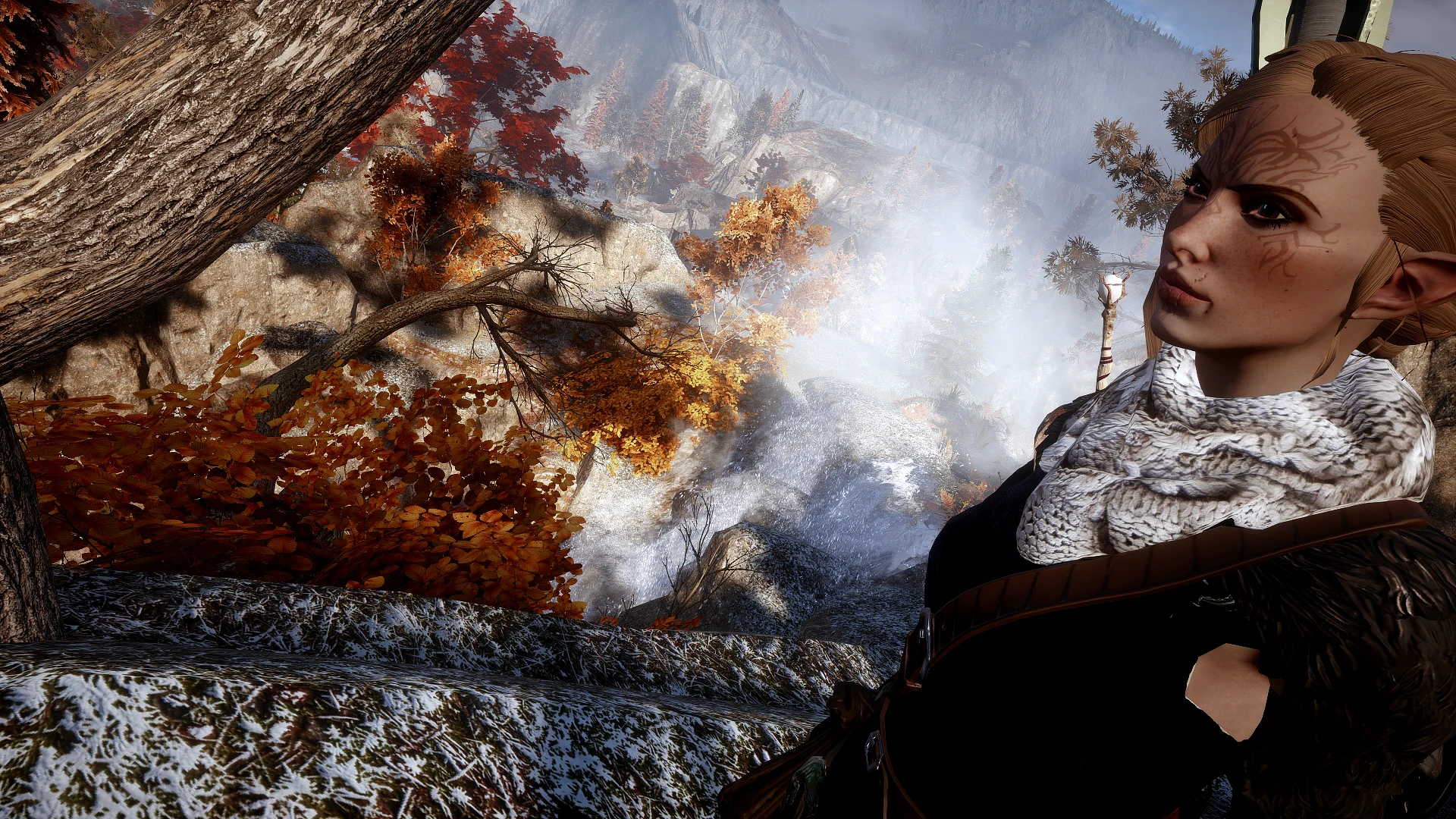 Inquisitor Aridean and the gorgeous Autumn in Thedas mod at Dragon Age ...