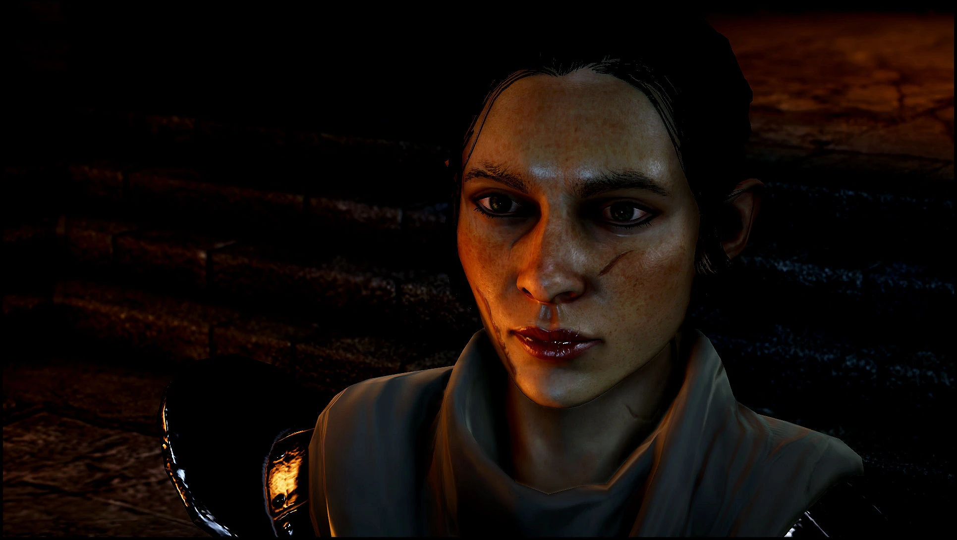 Pouting mutinously  at Dragon Age Inquisition Nexus Mods 