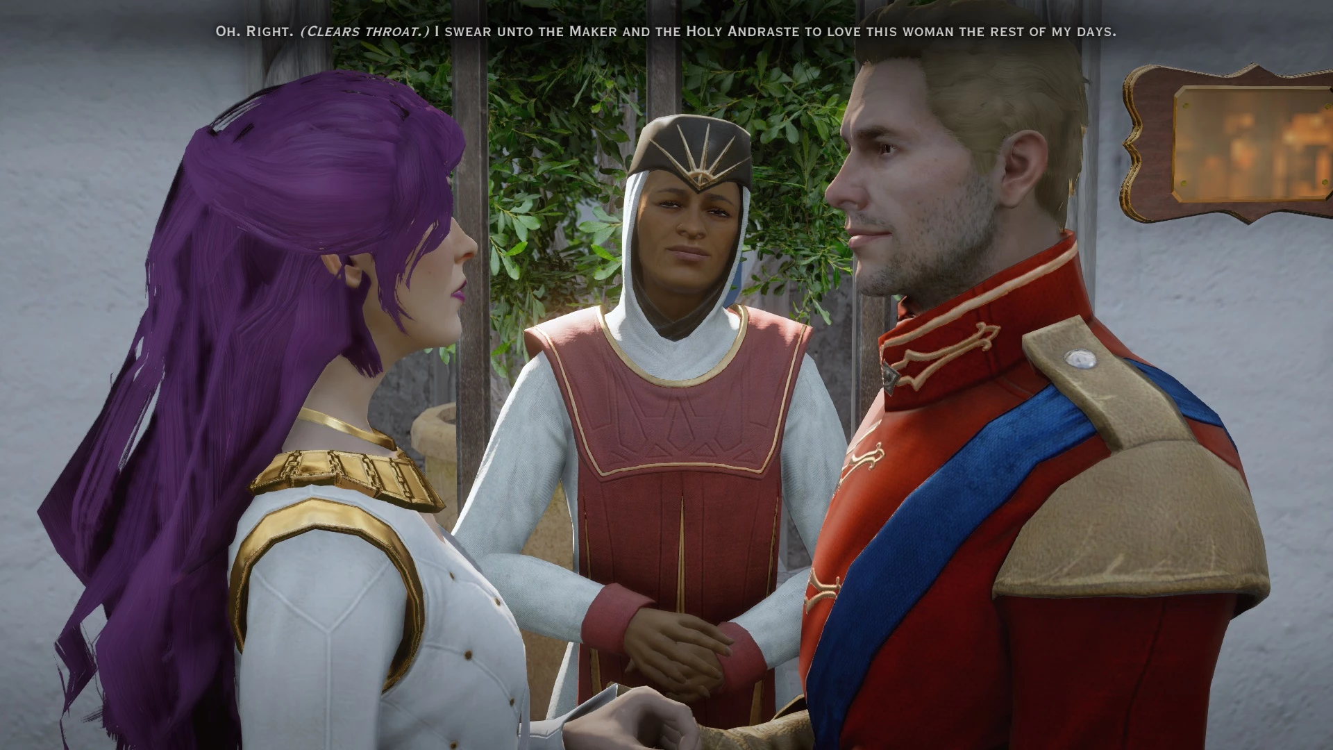 dragon age alistair wedding mod