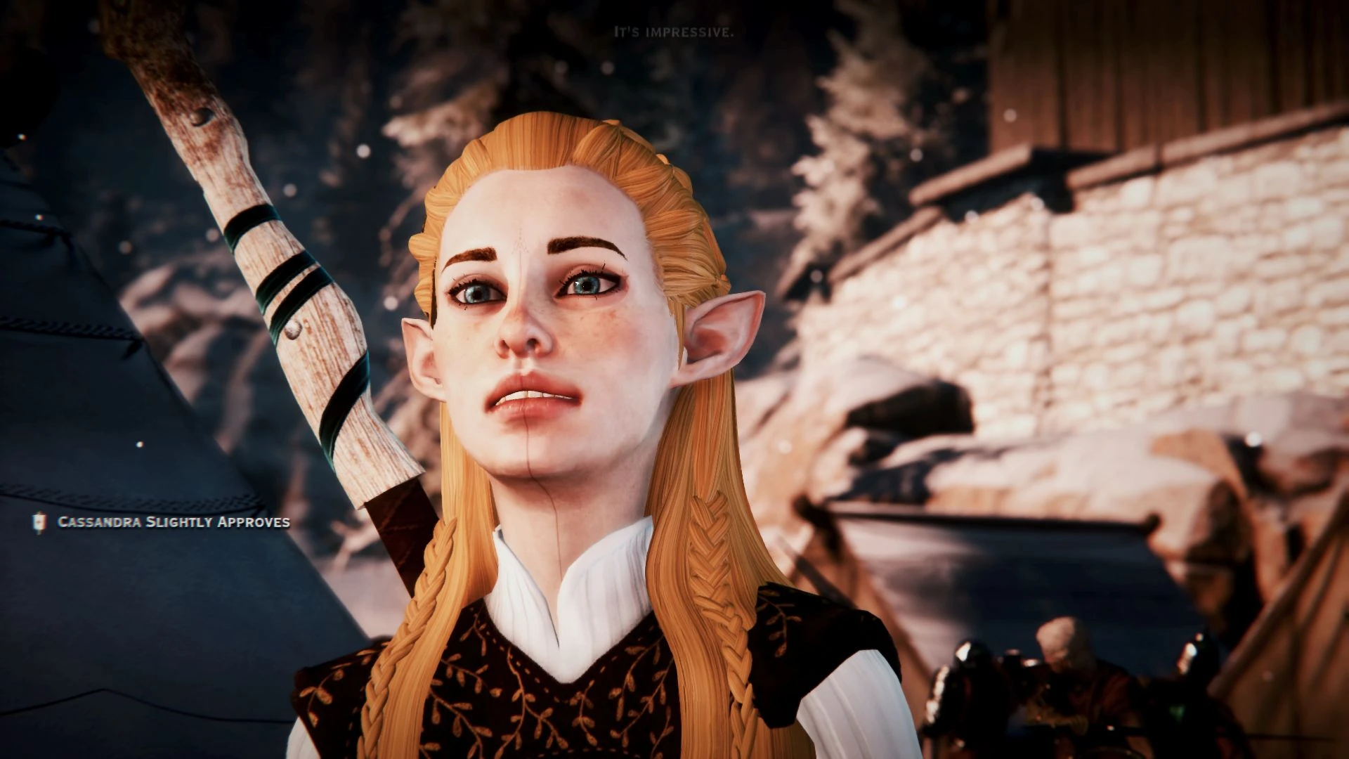 Cute smirk at Dragon Age: Inquisition Nexus - Mods and community