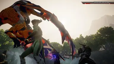 Gamordan Stormrider in air at Dragon Age: Inquisition Nexus - Mods and ...