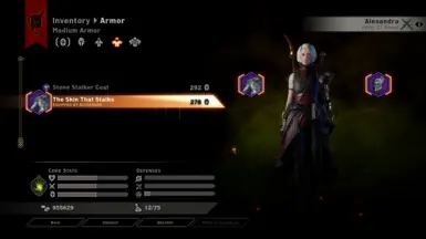 Calpernia's armour at Dragon Age: Inquisition Nexus - Mods and community