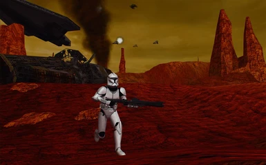 Star Wars: Battlefront II (2005) GAME MOD Battles of the Storm v.1.0 -  download