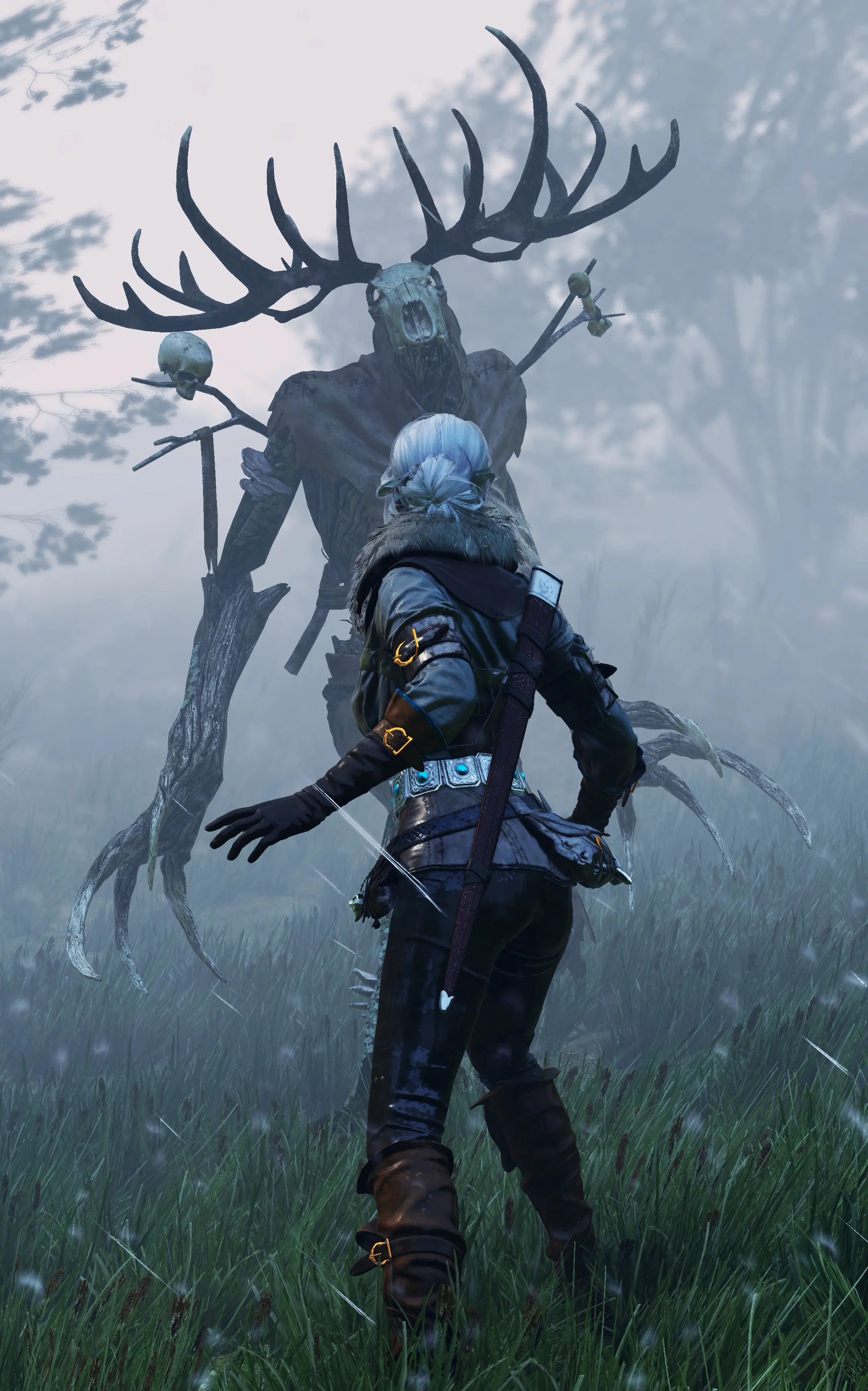 witcher 3 leshen statue