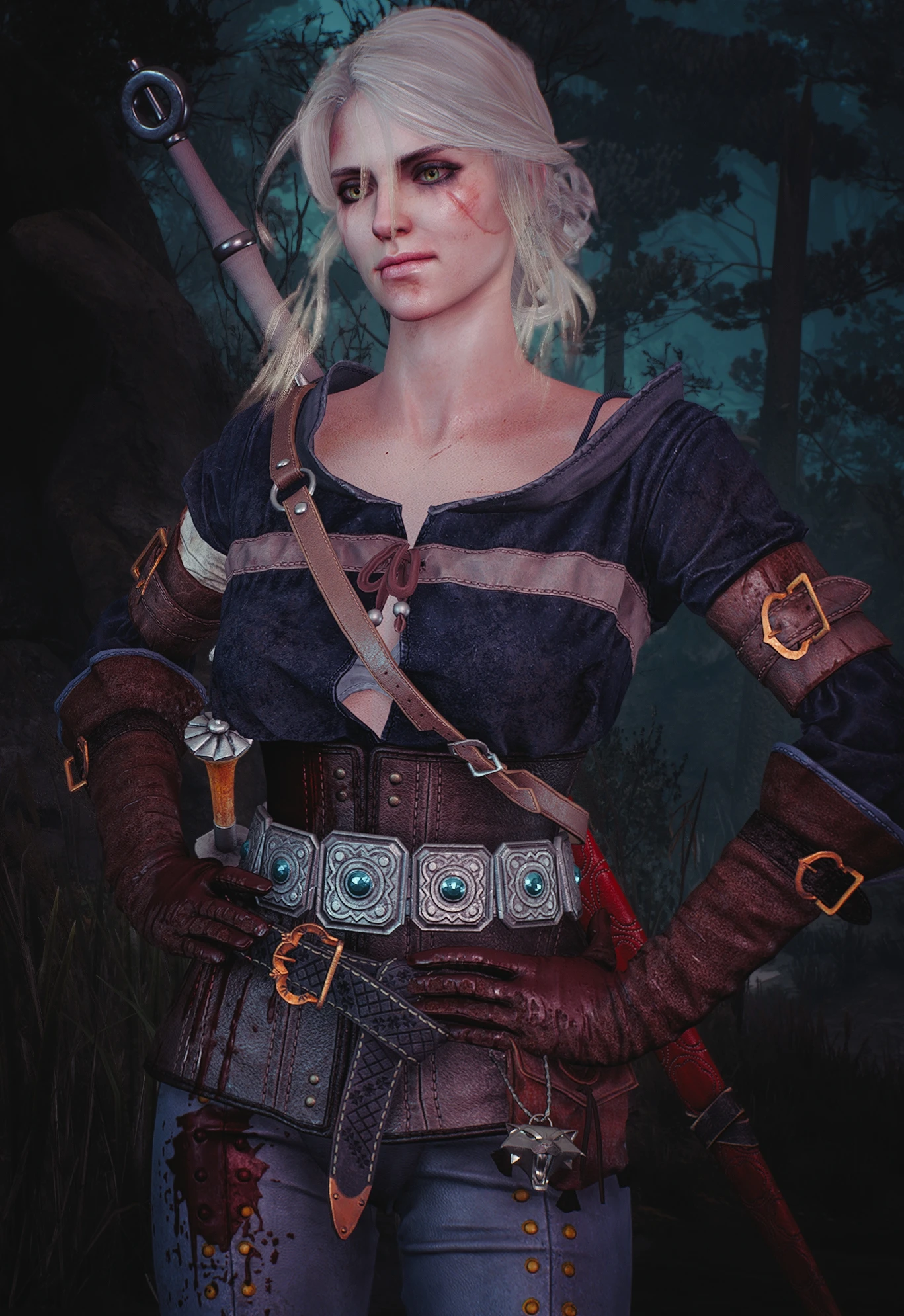 The witcher 3 alternative look for ciri фото 58