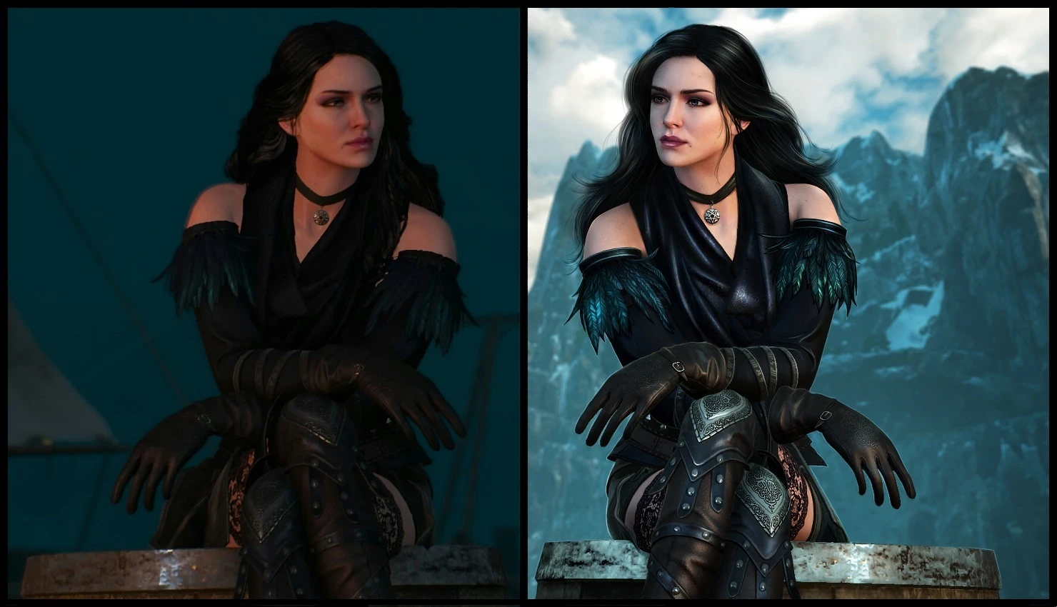 The witcher 3 yennefer alternative look фото 94