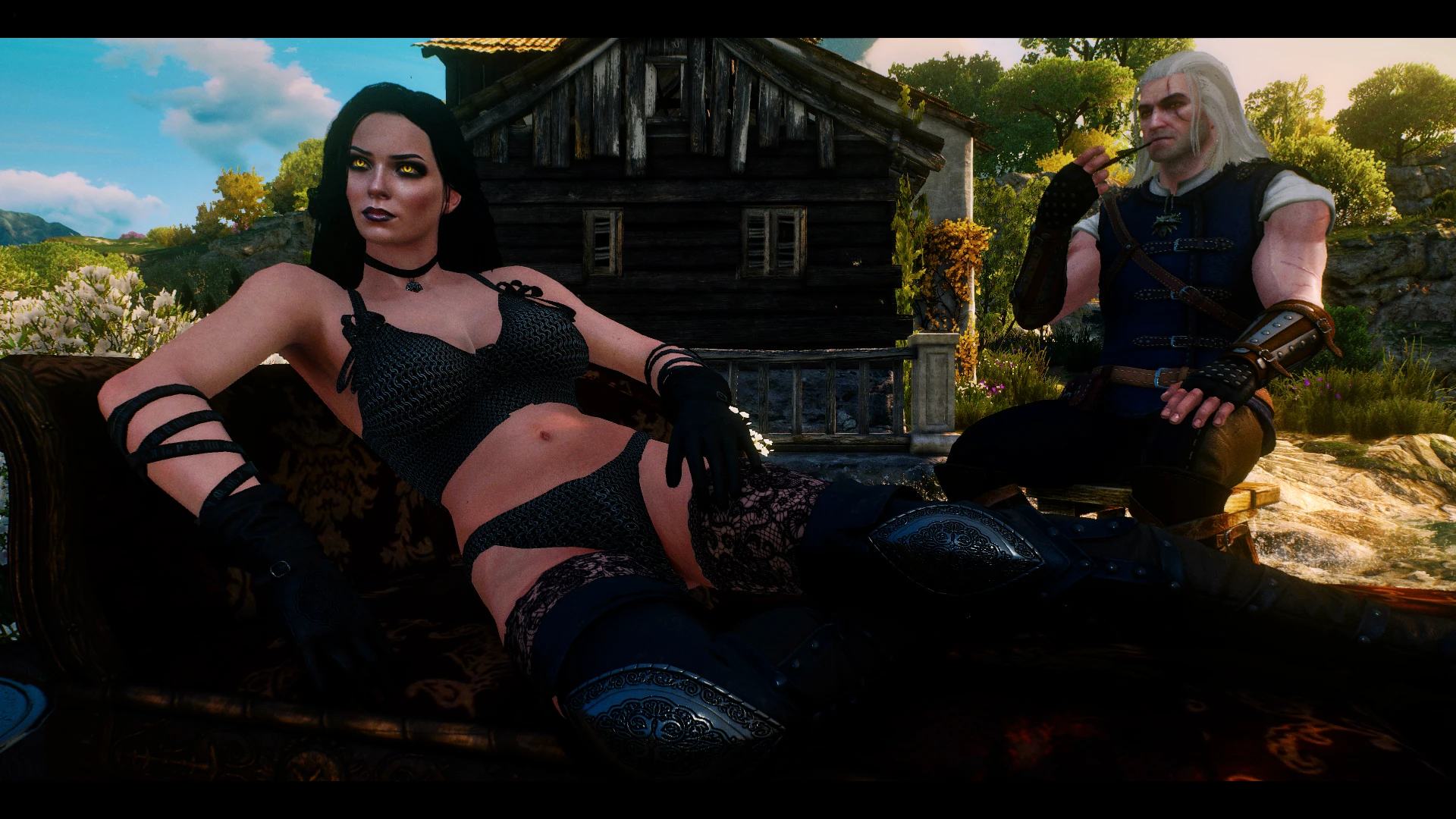 Yennefer of vengerberg the witcher 3 voiced standalone follower фото 112
