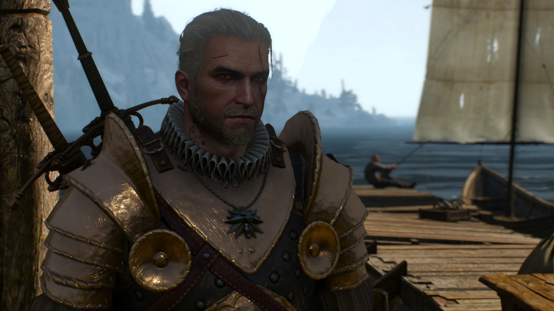 Geralt Thinks About Fishing At The Witcher 3 Nexus - Mods And Community