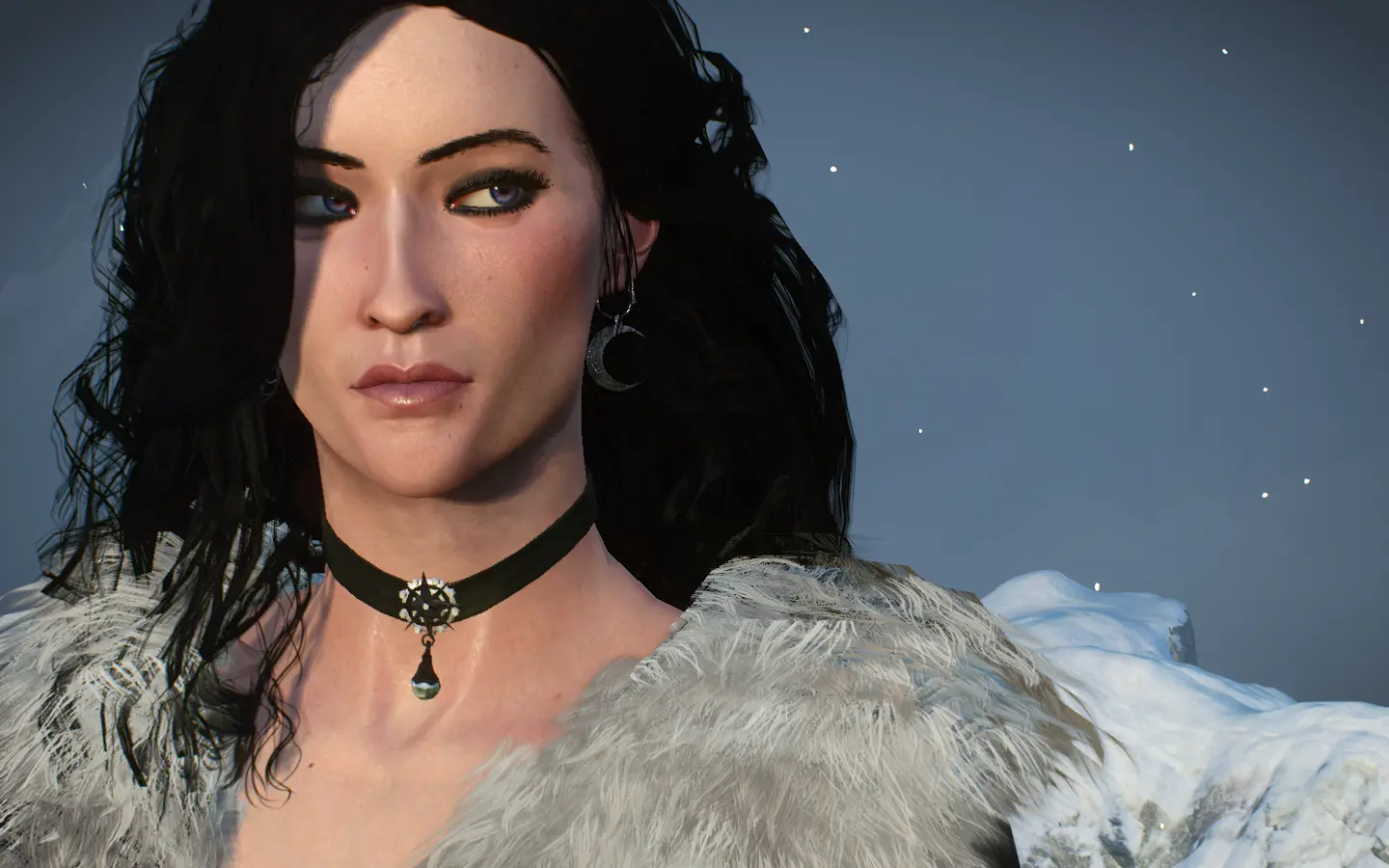 The witcher 3 mods yennefer face фото 75