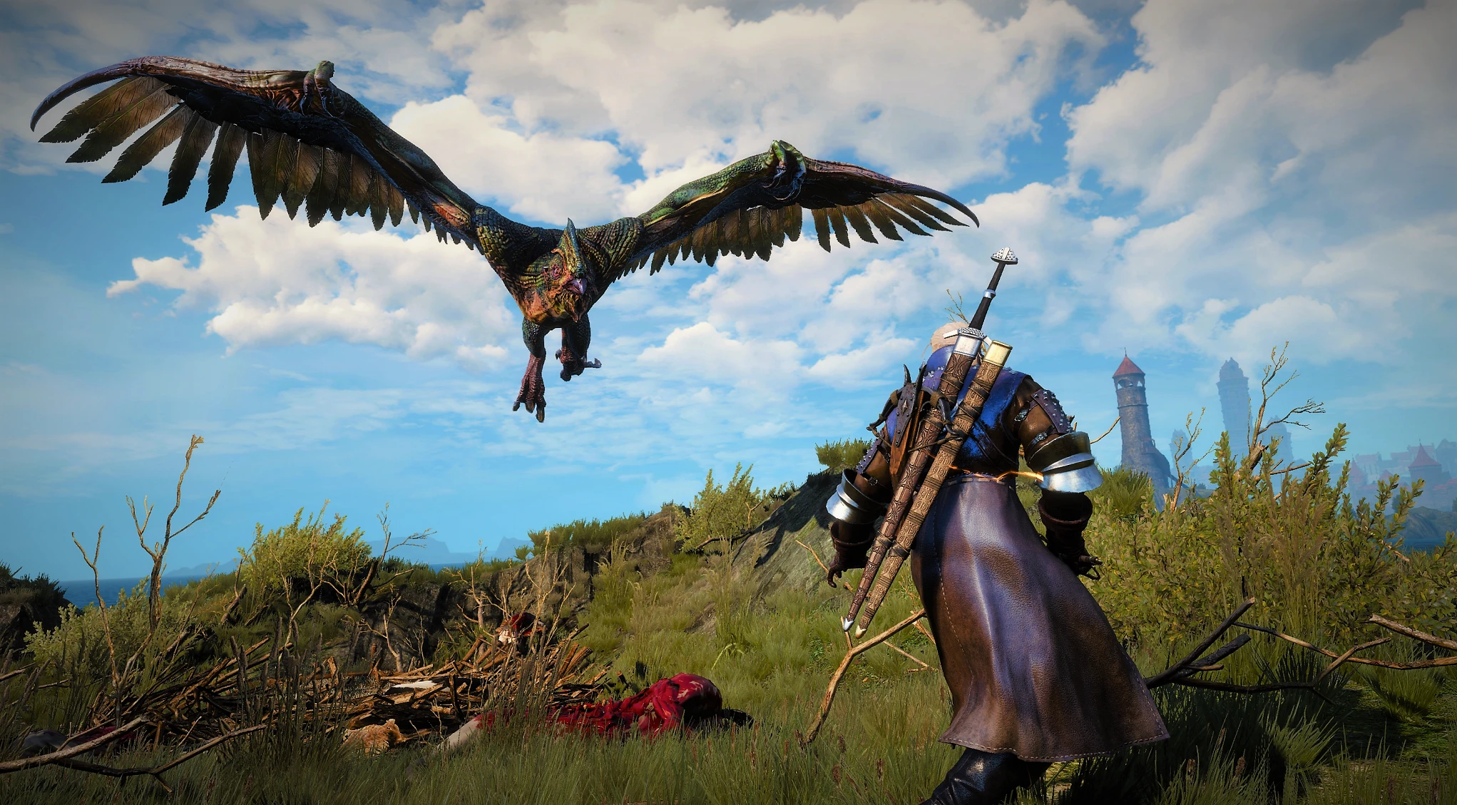 Geralt Vs Basilisk At The Witcher 3 Nexus - Mods And Community