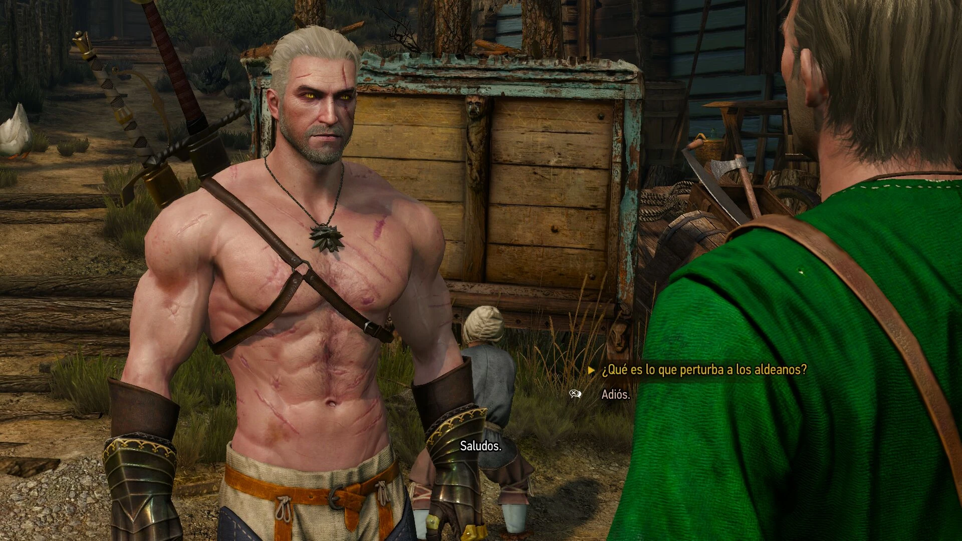The witcher 3 geralt on steroids фото 90