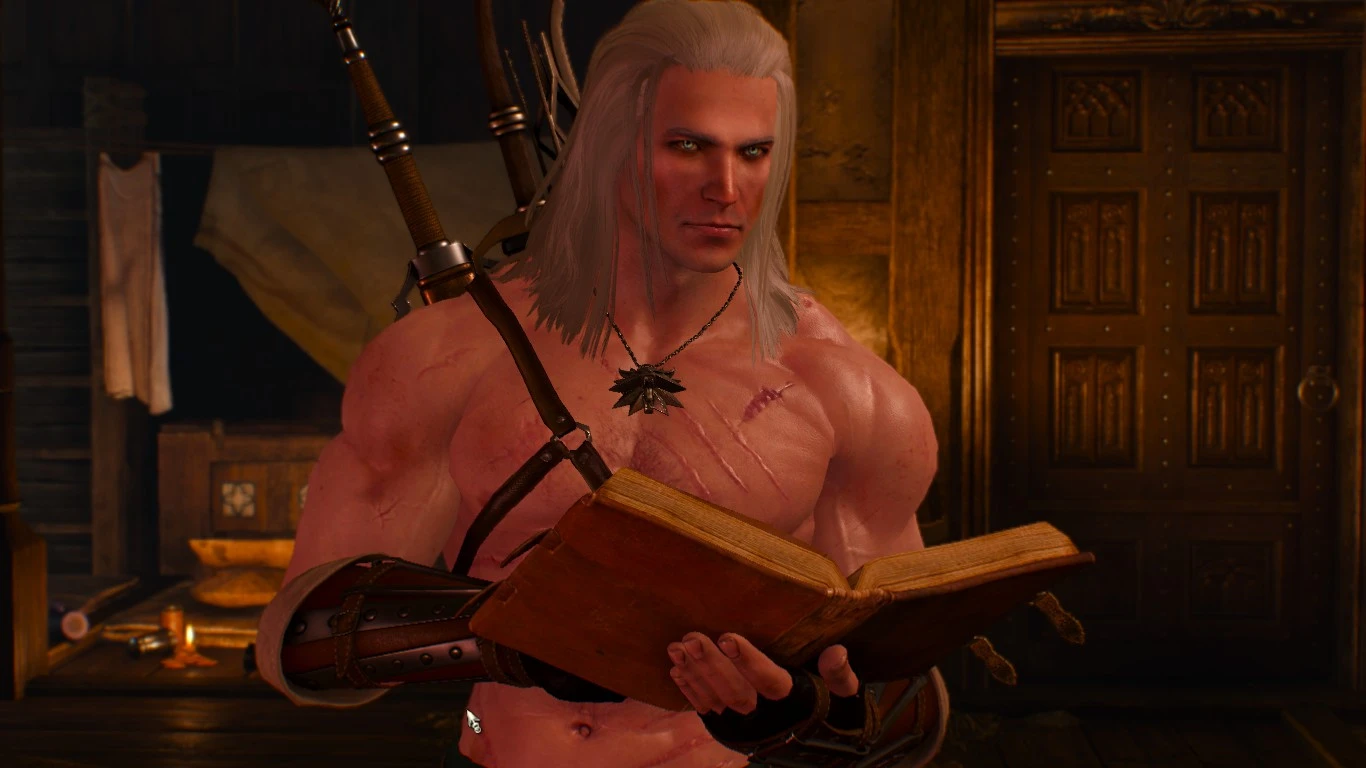 The witcher 3 geralt on steroids фото 22