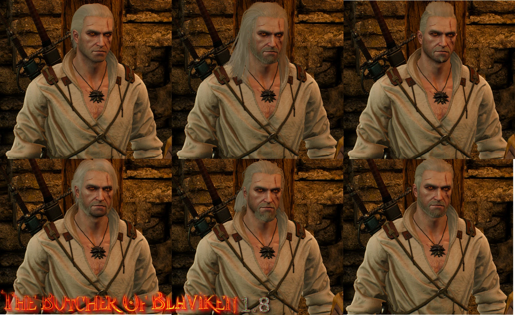TBOB 1_8 Beard and Hair styles HW at The Witcher 3 Nexus - Mods and  community
