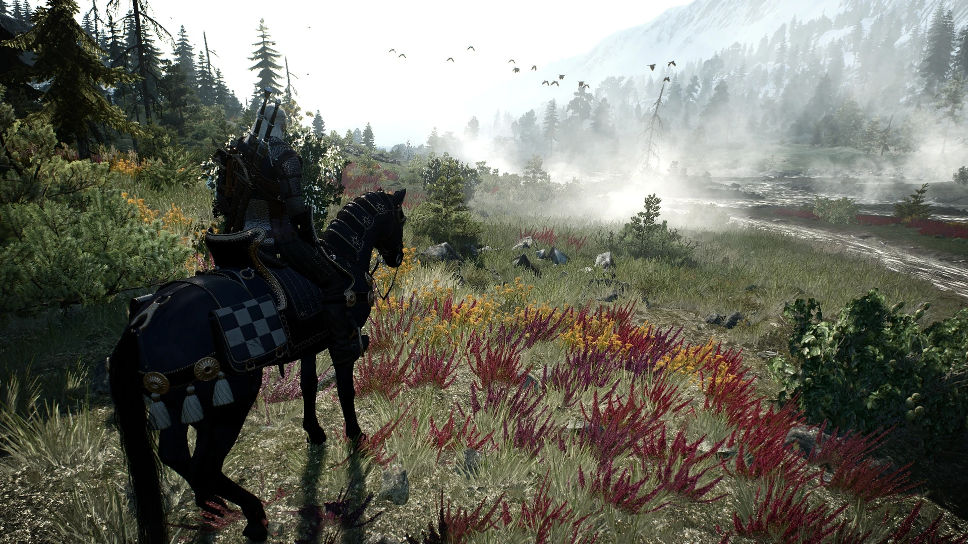 The witcher 3 geralt horse фото 100