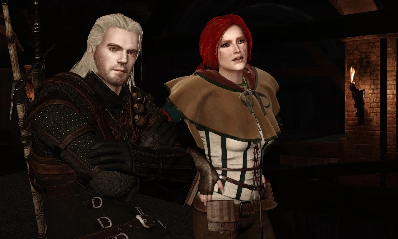 Triss Merigold And Geralt Of Rivia At The Witcher 3 Nexus - Mods And 