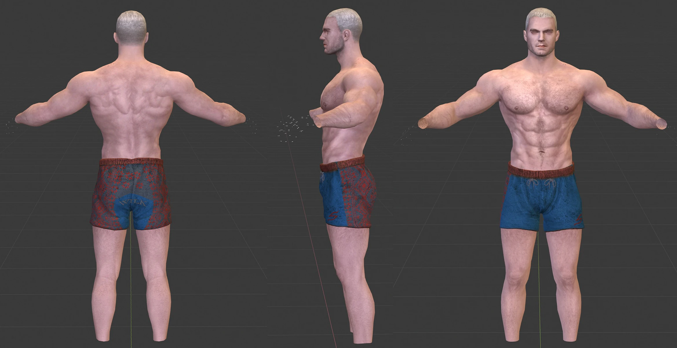 New boxers and legs at The Witcher 3 Nexus - Mods and community