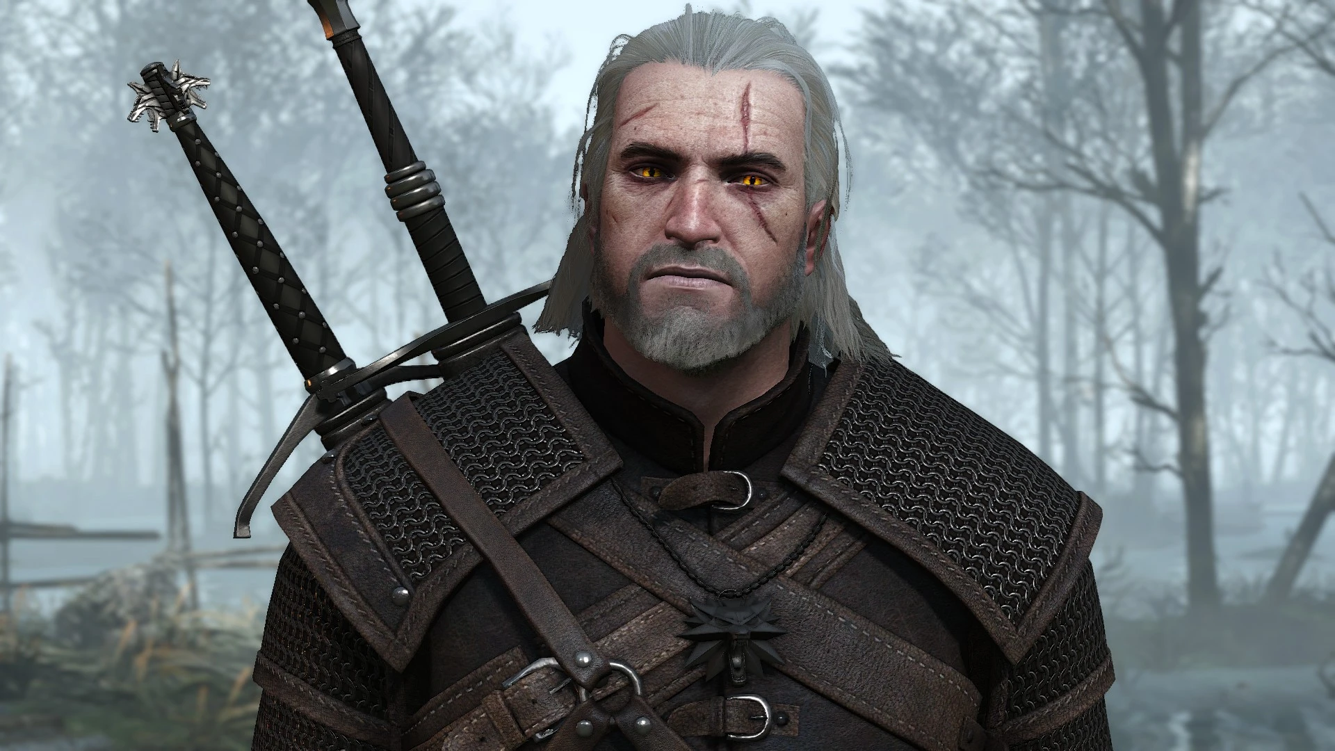 Geralt face retexture face from the witcher 3 фото 4