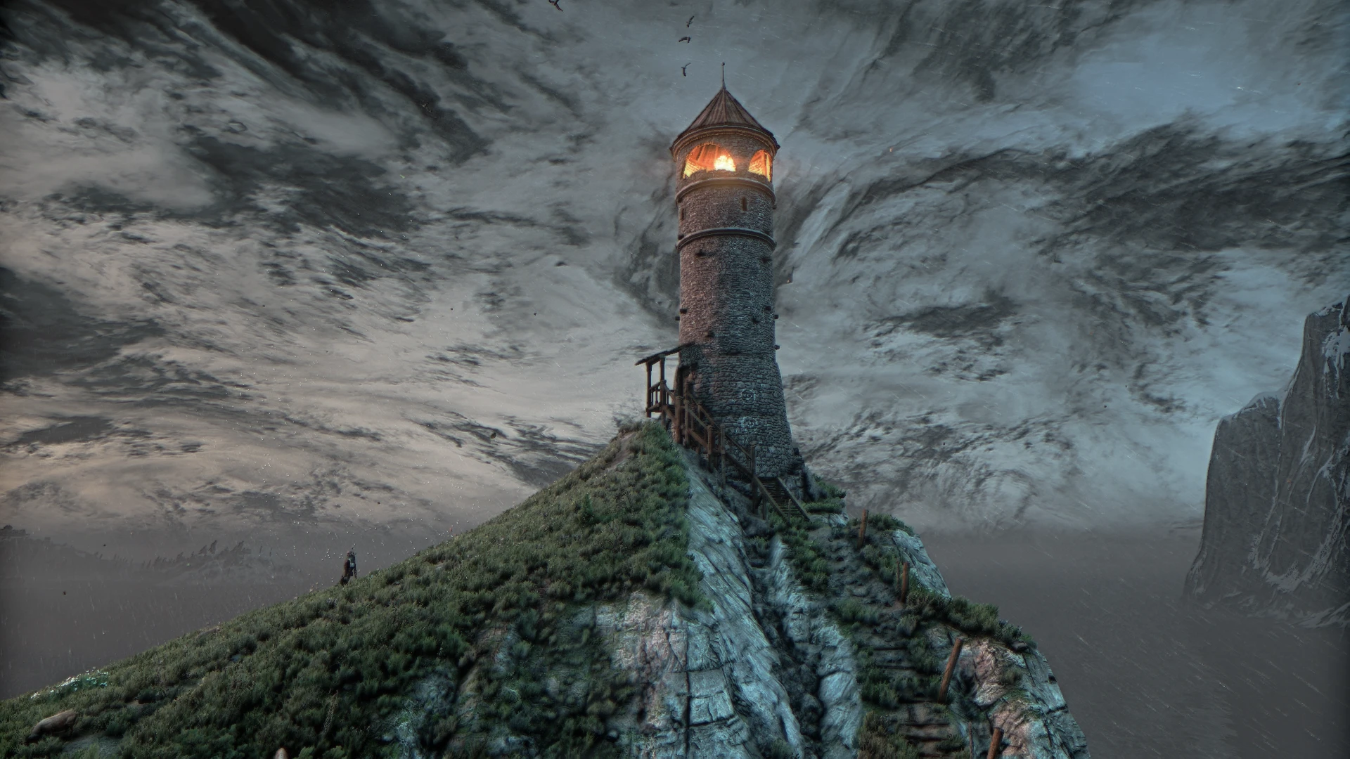 lighthouse keeper witcher 3