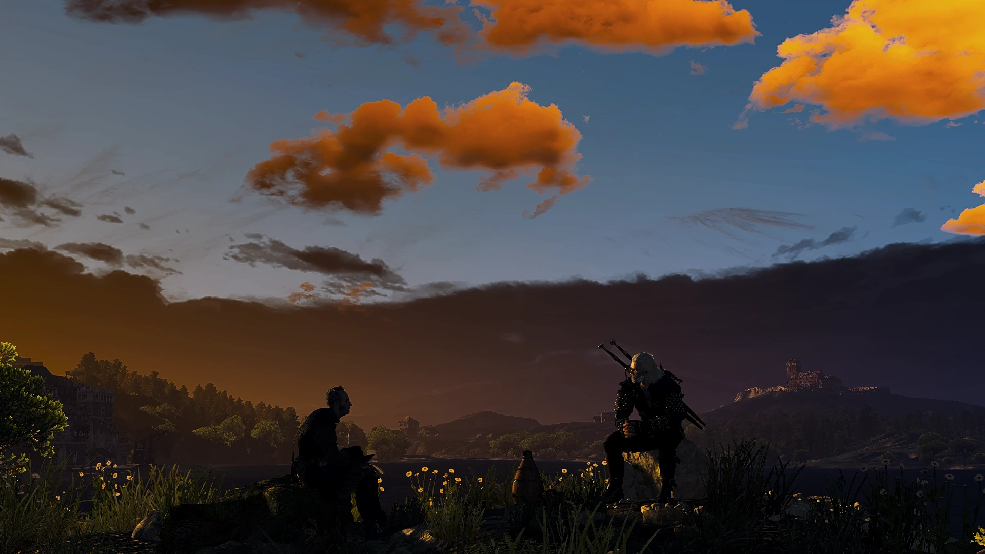 Geralt of Rivia and good friend Emiel Regis Rohellec Terzieff Godefroy ...