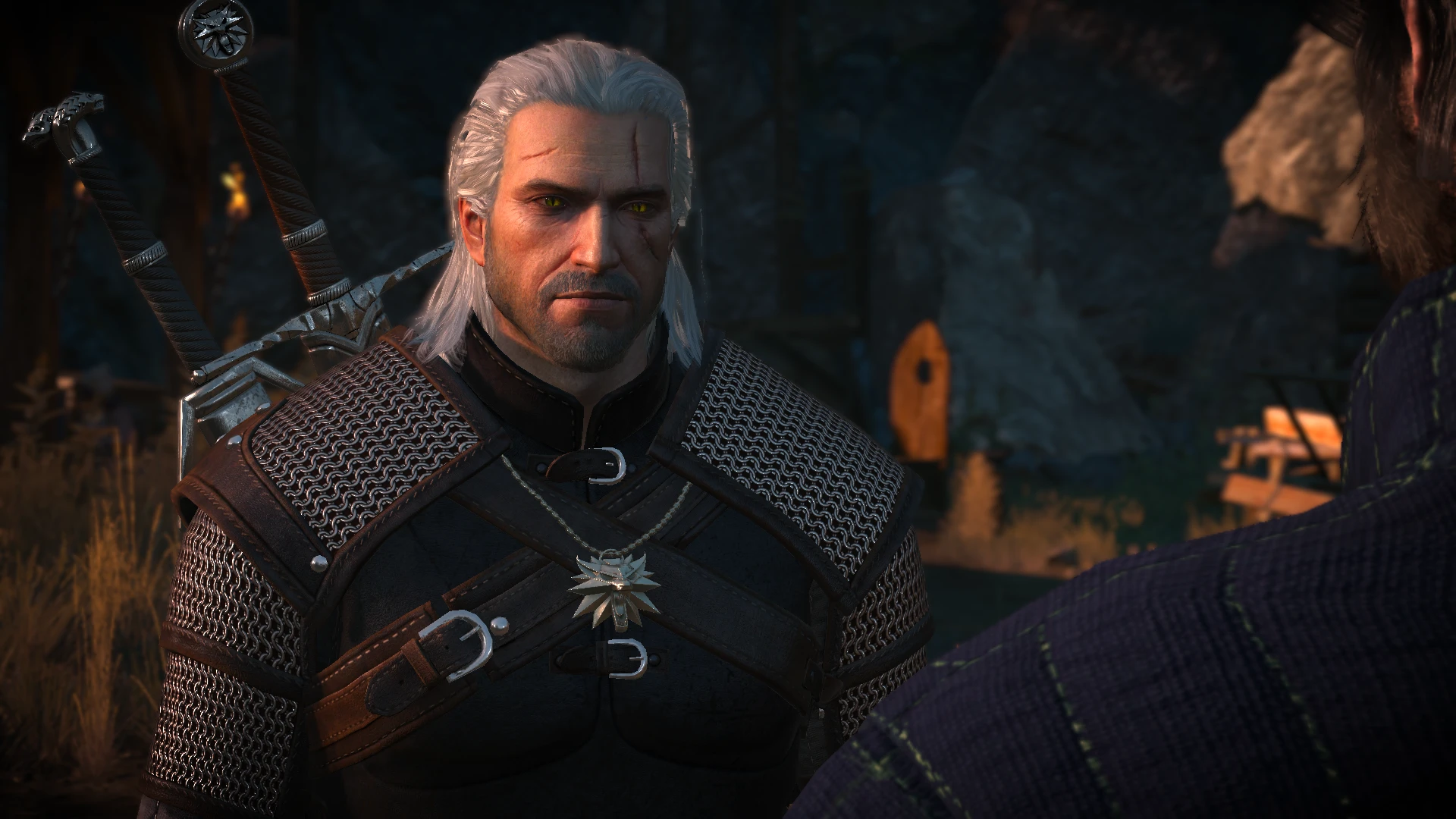 The witcher 3 geralt on steroids фото 49
