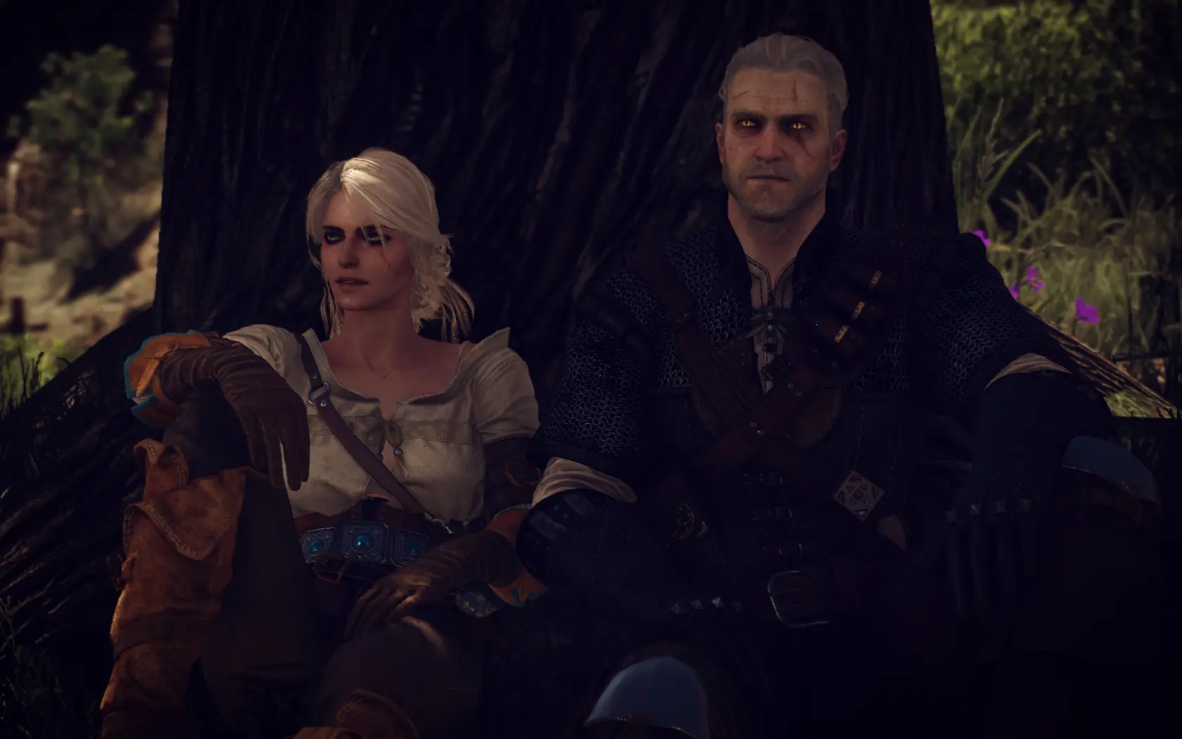 Ciri and Geralt at The Witcher 3 Nexus - Mods and community