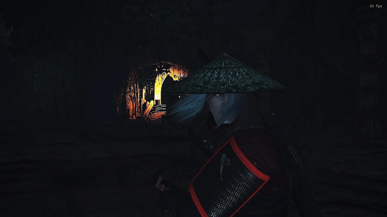 the witcher samurai statue