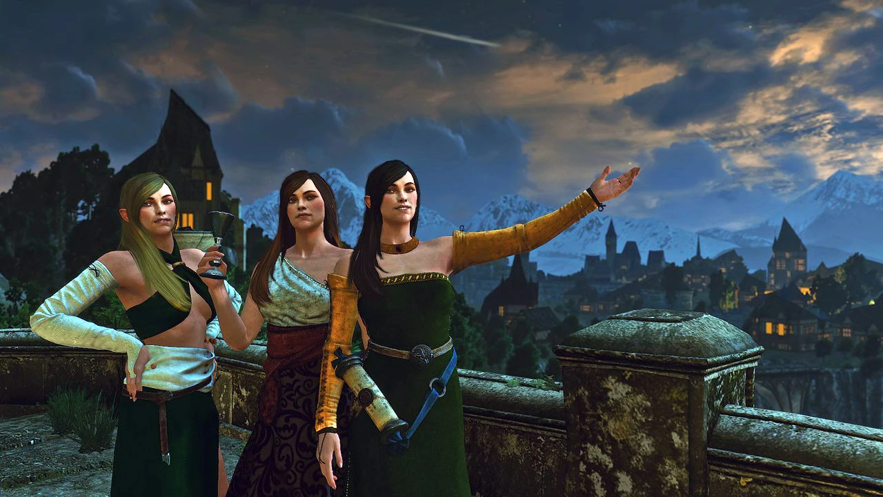 Tir na Lia Nightlife at The Witcher 3 Nexus - Mods and community