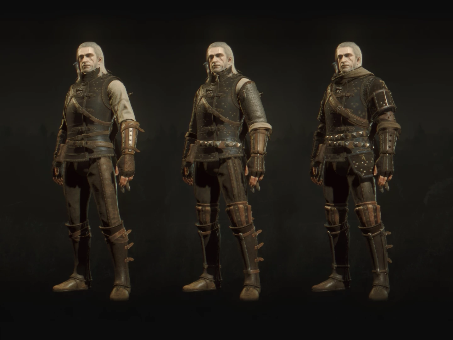 3-Tiers Witcher Armor Concept 1 3-Tiers Witcher Armor Concept 1