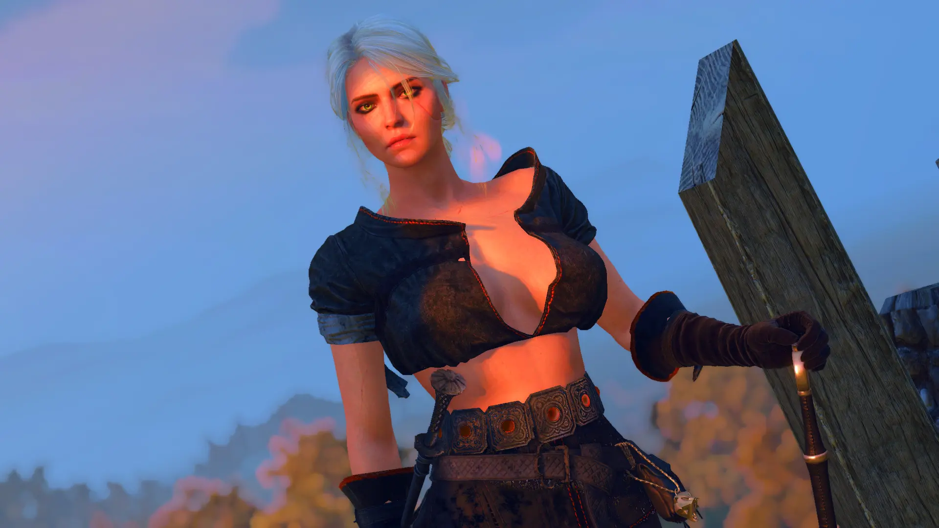 CIRI Ready for fight at The Witcher 3 Nexus - Mods and community