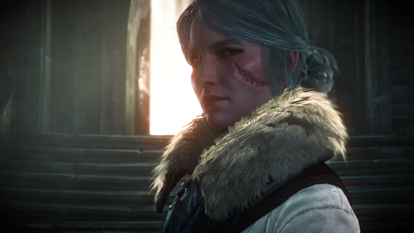 Ciri is smiling at The Witcher 3 Nexus - Mods and community