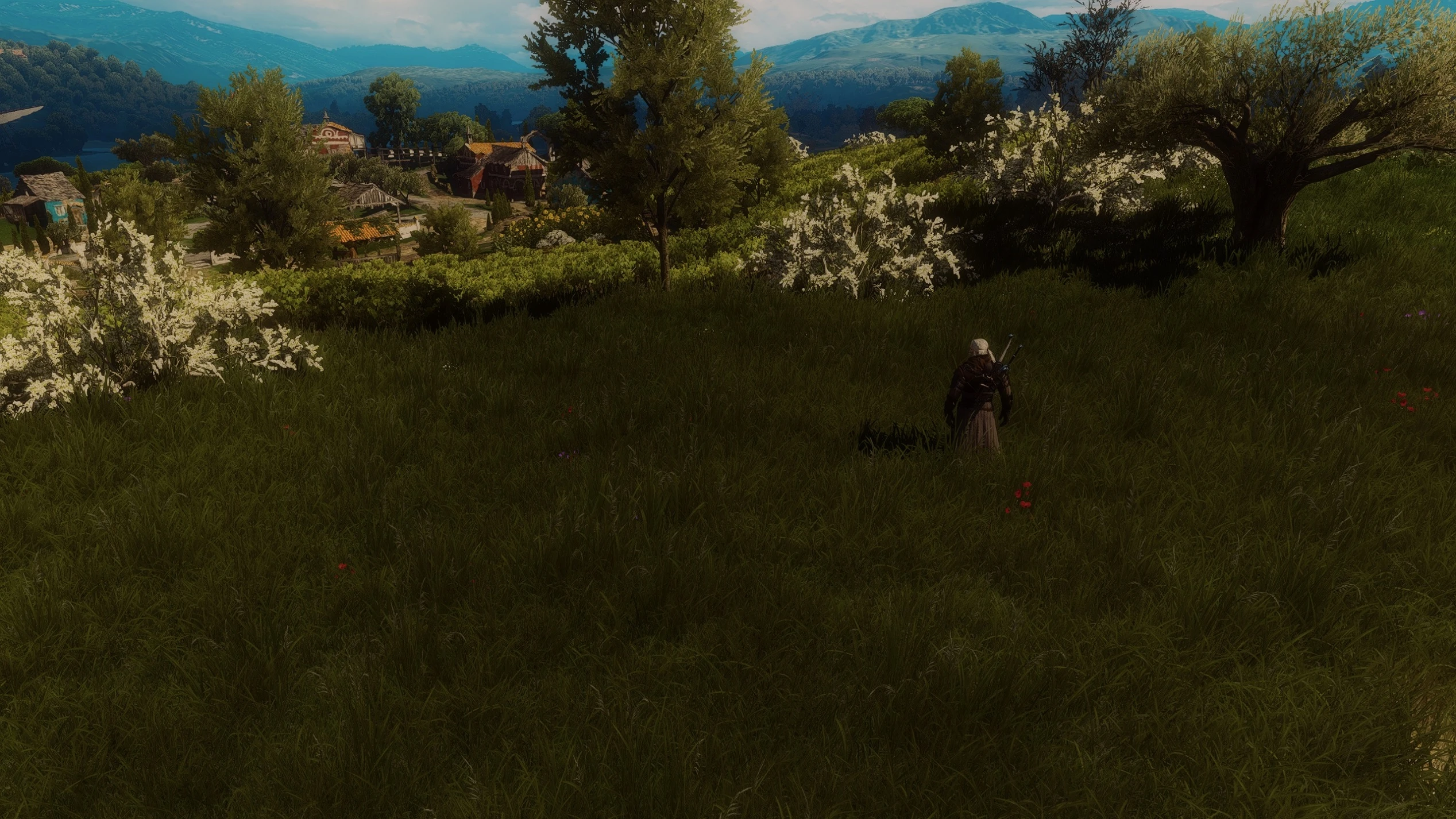 Grass Mod MGE. Meadows - an efflorescent grass Mod.