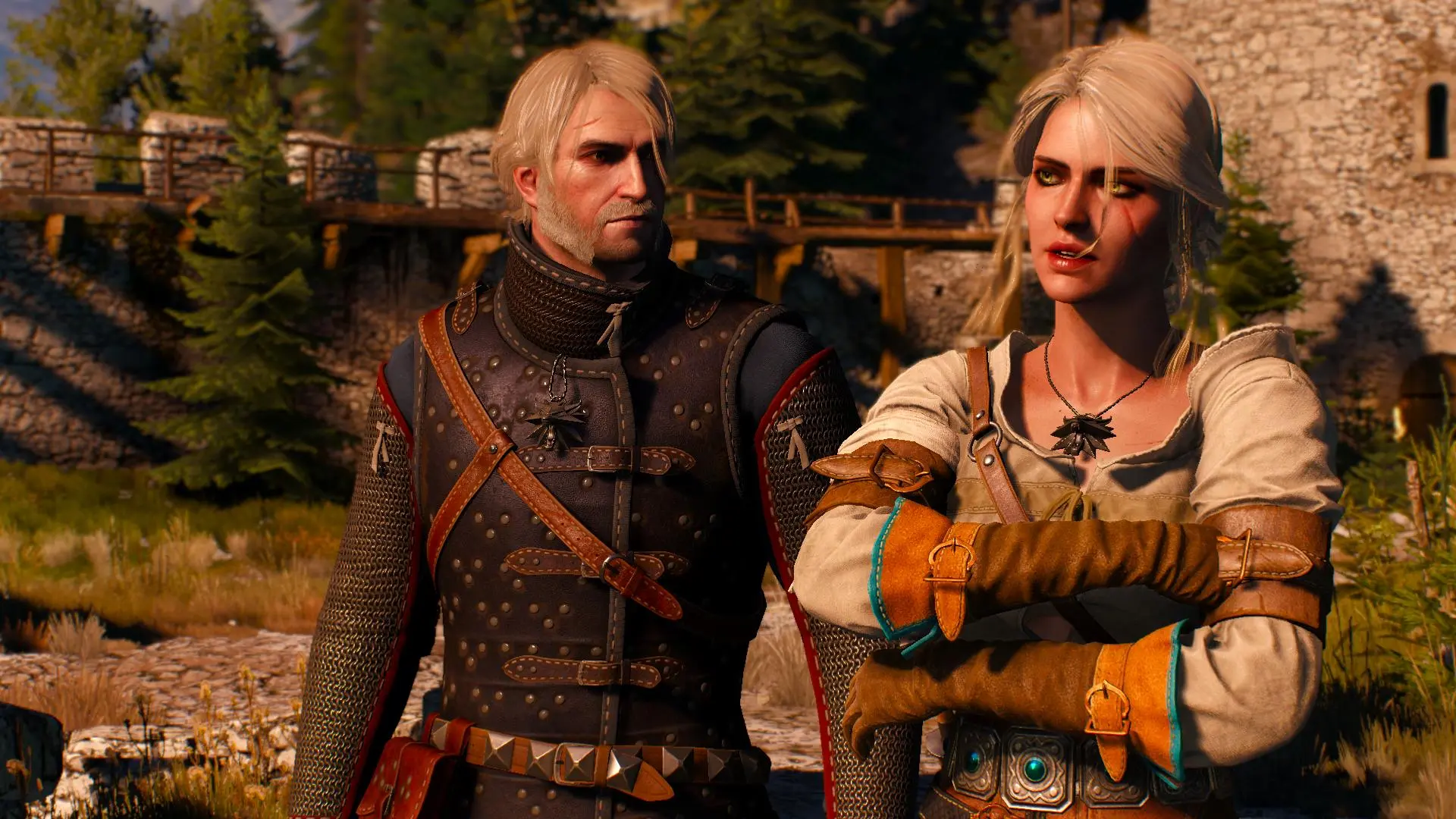 Father And Daughter At The Witcher 3 Nexus Mods And Community 0890