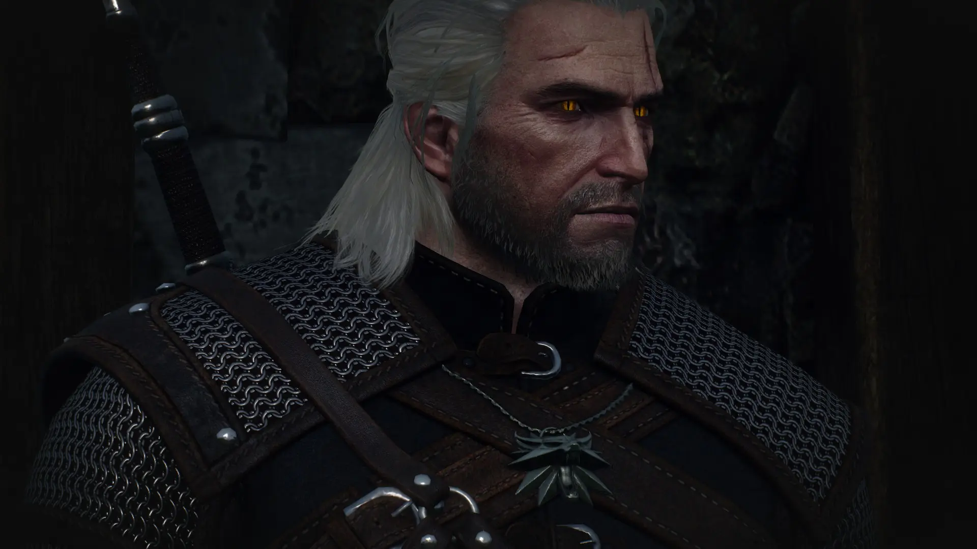 The witcher 3 geralt face mod фото 94