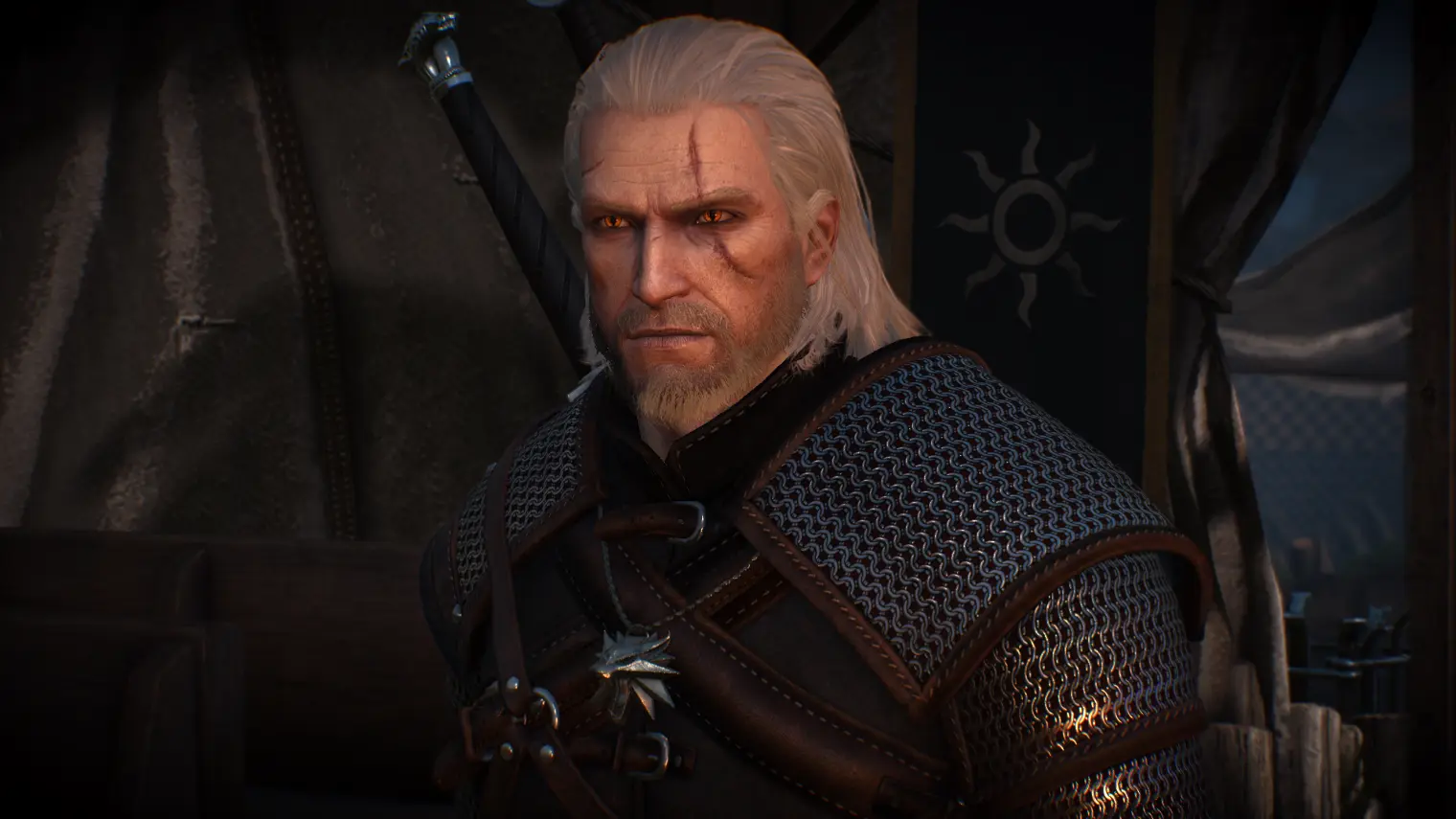 Old wolf at The Witcher 3 Nexus - Mods and community