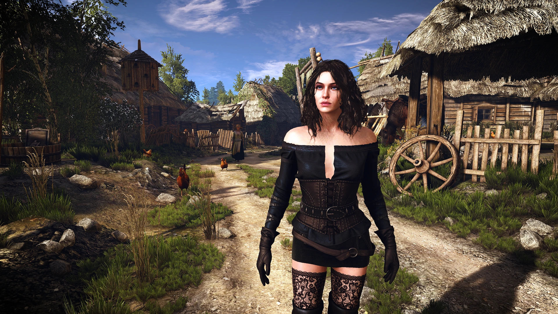 Yennefer of vengerberg the witcher 3 voiced standalone follower se фото 8
