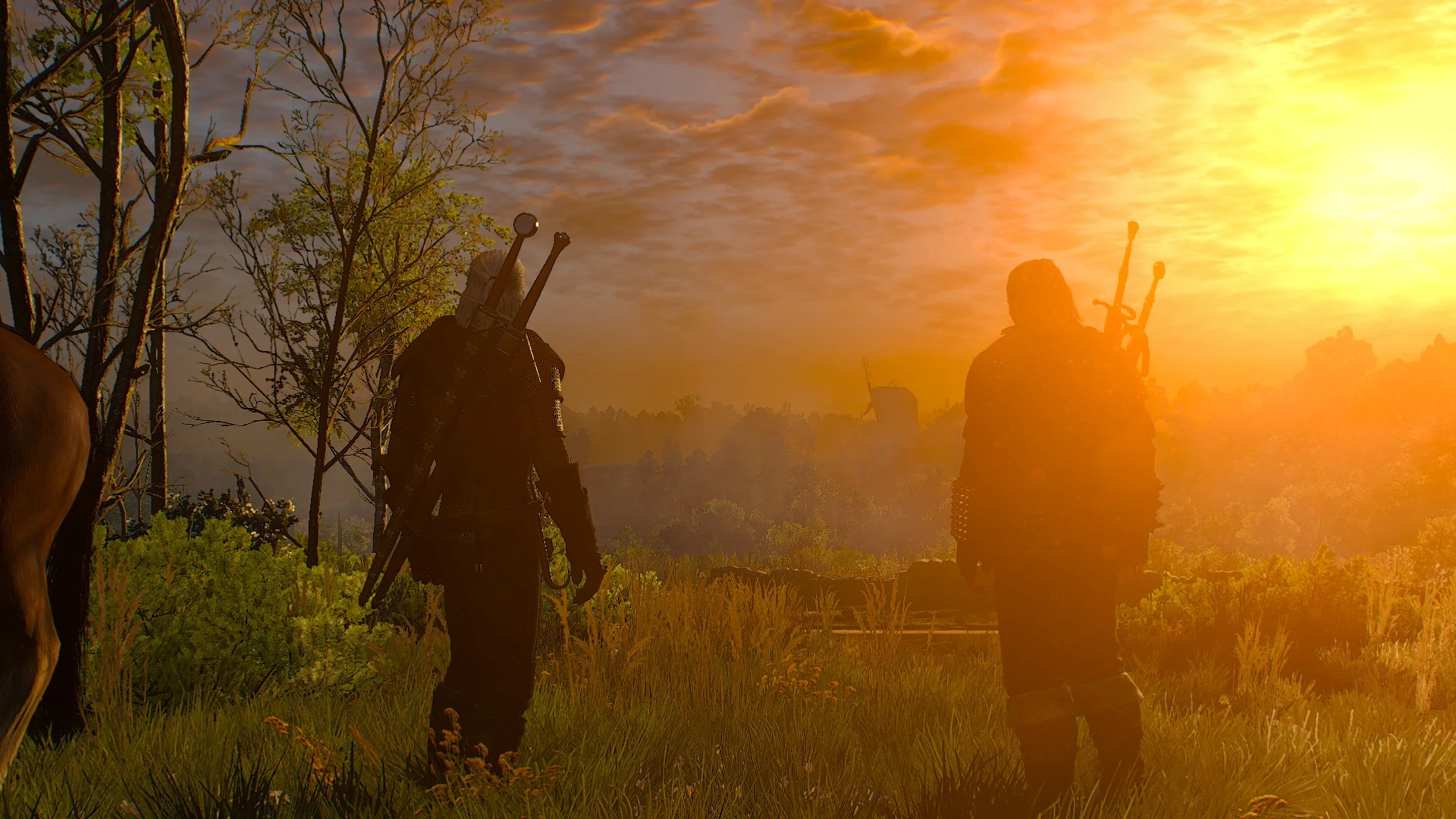 Geralt and Vesemir at The Witcher 3 Nexus - Mods and community