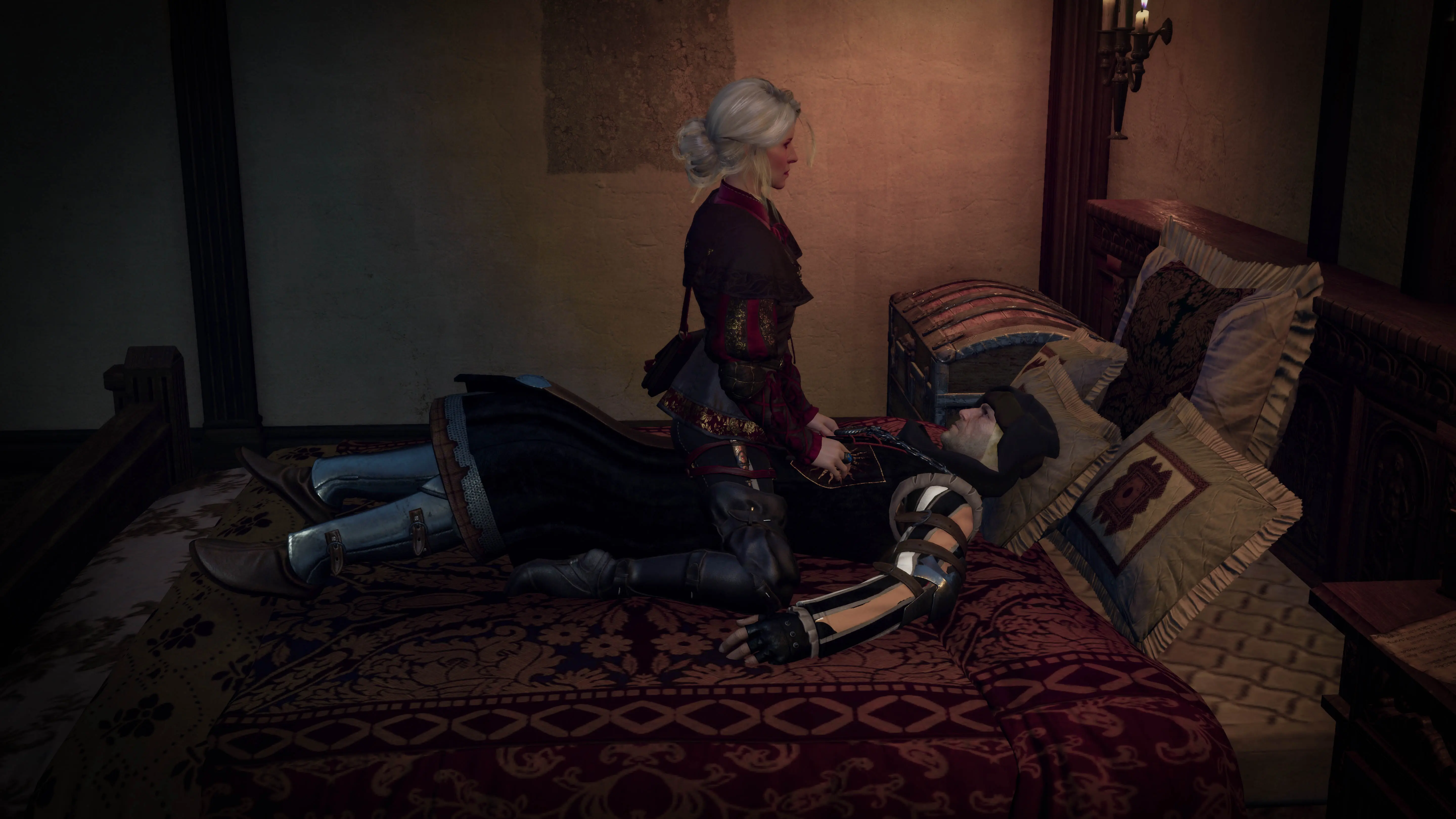 Prince-consort Vernon Roche and empress Ciri at The Witcher 3 Nexus - Mods  and community